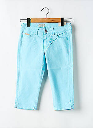 Bermuda tissage popeline taille normale bleu PEPE JEANS femme