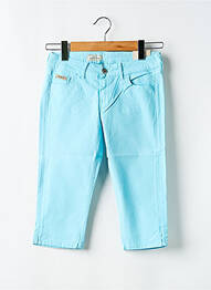 Bermuda tissage popeline taille normale bleu PEPE JEANS femme