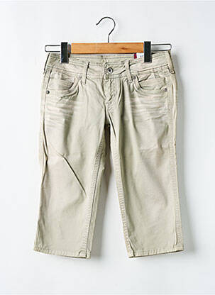 Bermuda stretch taille ajustable vert PEPE JEANS fille