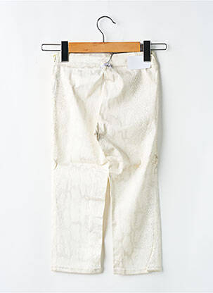 Corsaire stretch blanc CIMARRON fille