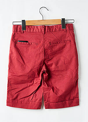 Bermuda stretch taille normale rouge ELEVEN PARIS homme