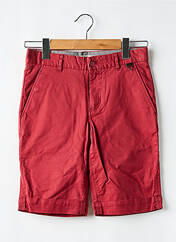 Bermuda rouge ELEVEN PARIS pour homme seconde vue
