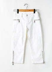 Pantacourt blanc CIMARRON pour fille seconde vue