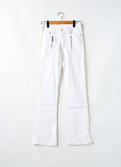 Pantalon droit blanc CIMARRON pour fille seconde vue