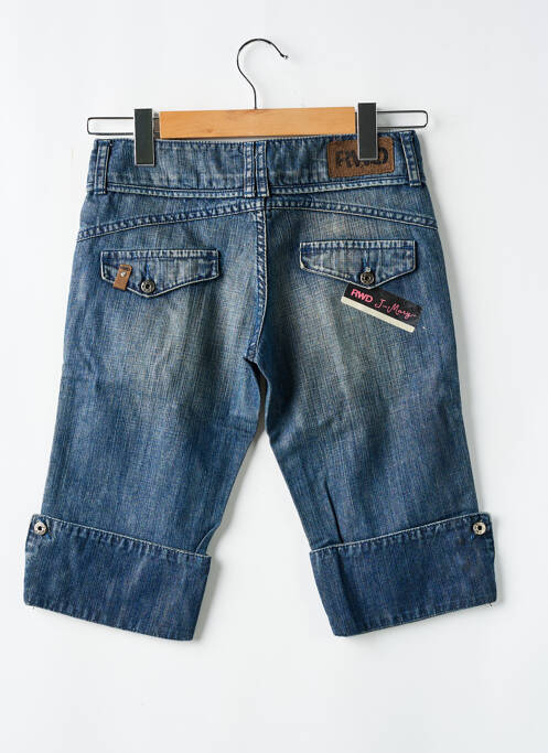 Bermuda bleu RWD pour fille