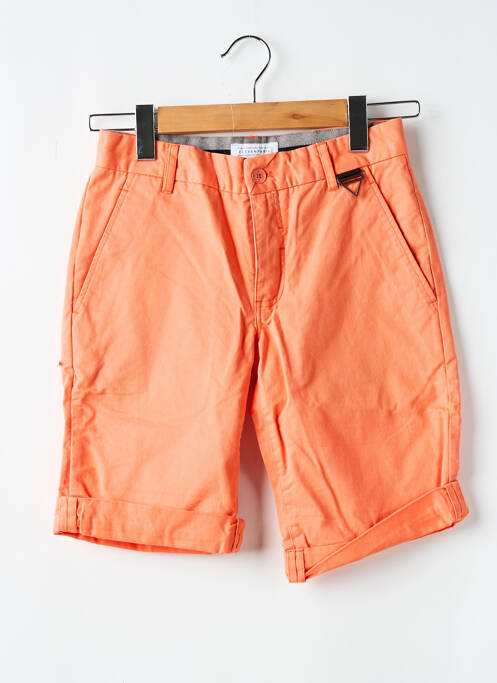 Bermuda orange ELEVEN PARIS pour homme