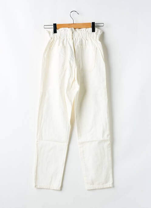 Jeans coupe droite blanc TEDDY SMITH pour fille