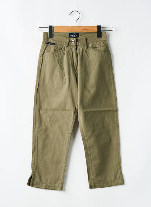 Pantacourt vert AVIATIC femme
