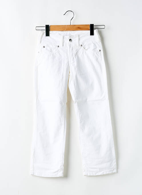 Pantacourt blanc CIMARRON pour fille