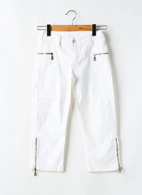 Pantacourt blanc CIMARRON pour fille