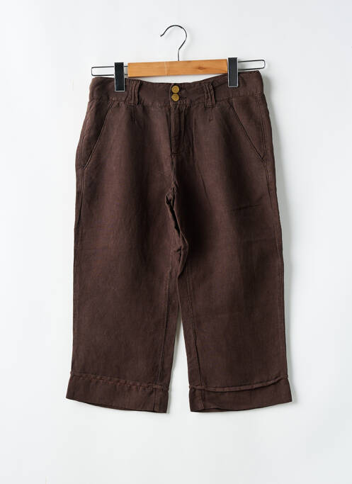 Pantacourt marron CIMARRON pour fille