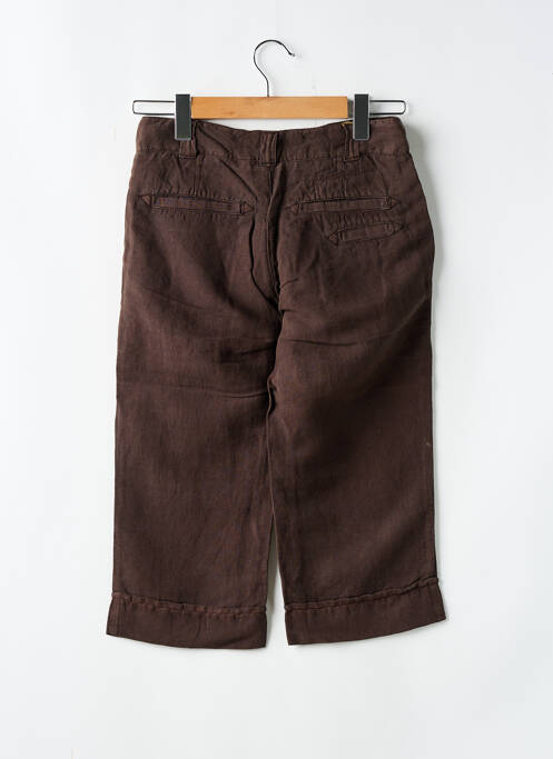 Pantacourt marron CIMARRON pour fille