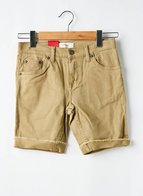 Short marron LEVIS pour garçon