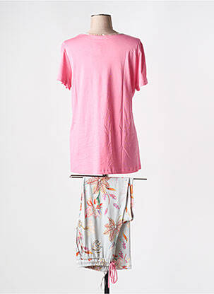 Pyjama coupe droite rose RINGELLA femme