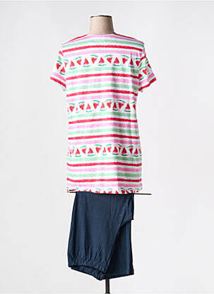 Pyjama coupe droite rose RINGELLA femme