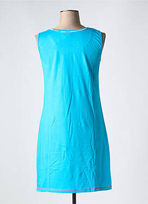 Chemise de nuit sans manche bleu ROSE POMME femme