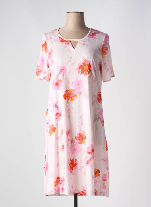 Chemise de nuit rose RINGELLA pour femme