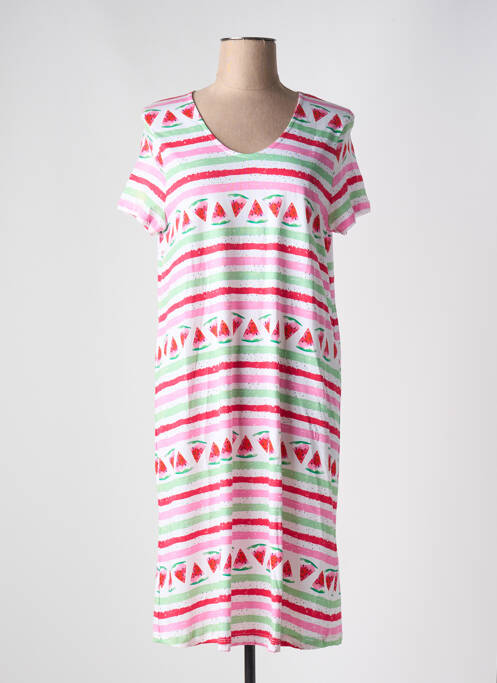 Chemise de nuit rose RINGELLA pour femme