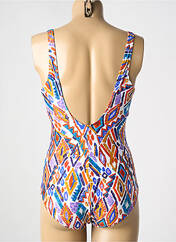 Maillot de bain 1 pièce blanc ANTIGEL pour femme seconde vue