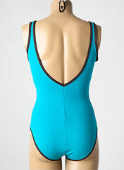 Maillot de bain 1 pièce bleu LIVIA pour femme seconde vue