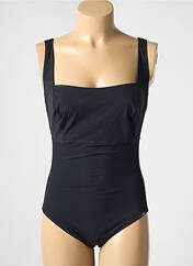 Maillot de bain 1 pièce noir LIDEA pour femme seconde vue