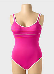 Maillot de bain 1 pièce violet LIVIA pour femme seconde vue