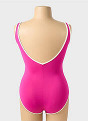 Maillot de bain 1 pièce violet LIVIA pour femme seconde vue