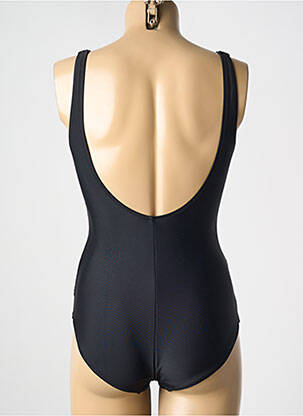Maillot de bain 1 pièce imprimé fantaisie noir DAVID femme