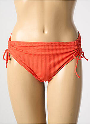 Bas de maillot de bain culotte culotte orange ANTIGEL femme
