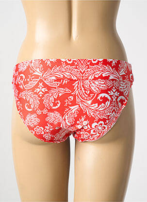 Bas de maillot de bain imprimé fantaisie culotte rouge ANTIGEL femme