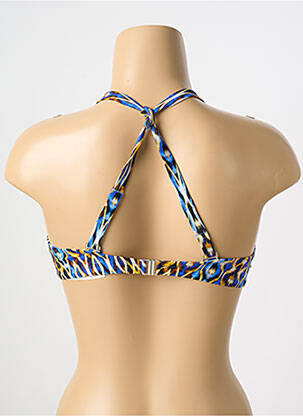 Haut de maillot de bain haut soutien-gorge emboitant haut soutien-gorge emboitant bleu ANTIGEL femme