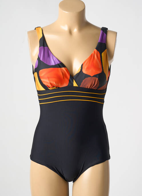 Maillot de bain 1 pièce noir DAVID pour femme