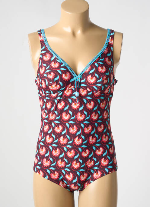 Maillot de bain 1 pièce violet ANTIGEL pour femme