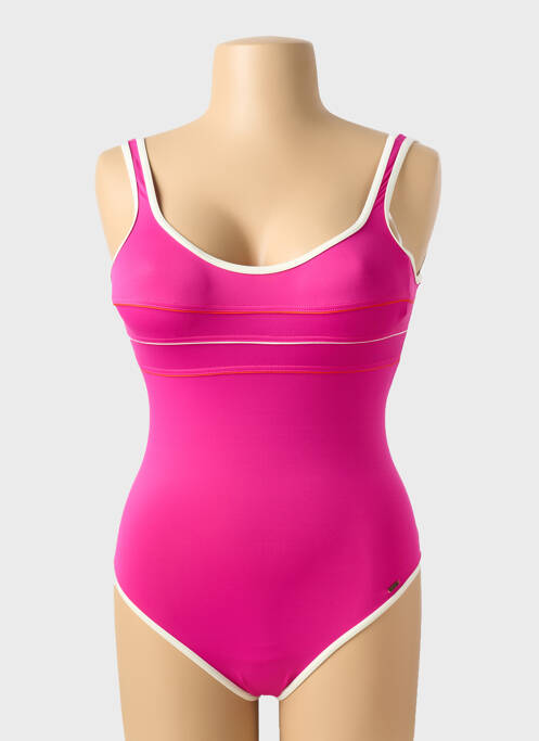 Maillot de bain 1 pièce violet LIVIA pour femme