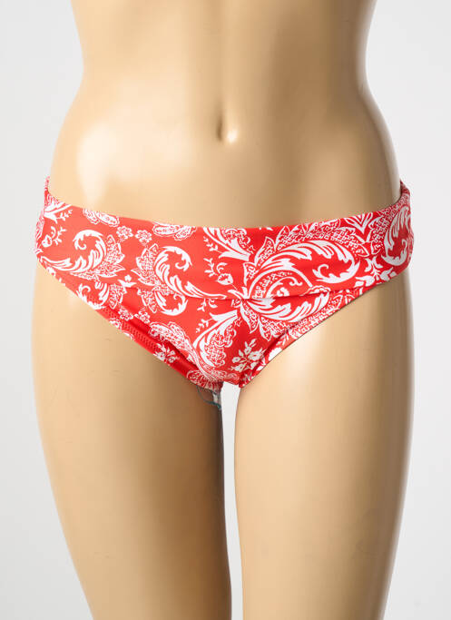 Bas de maillot de bain rouge ANTIGEL pour femme
