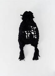 Bonnet noir CERISE pour femme seconde vue