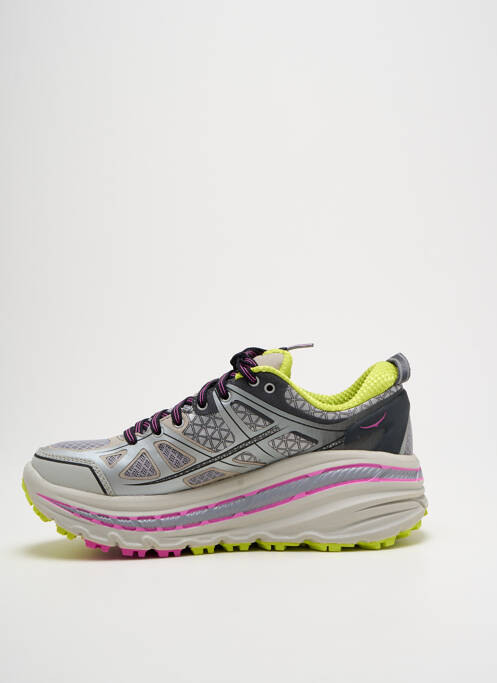 Baskets gris HOKA ONE ONE pour femme