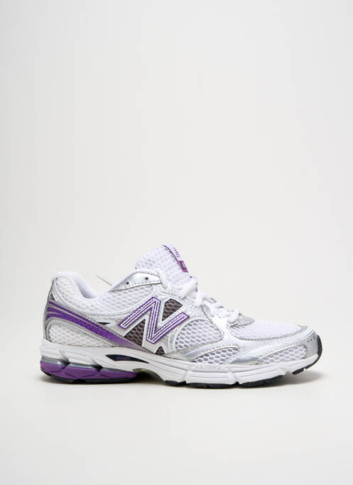 Baskets argent NEW BALANCE pour femme