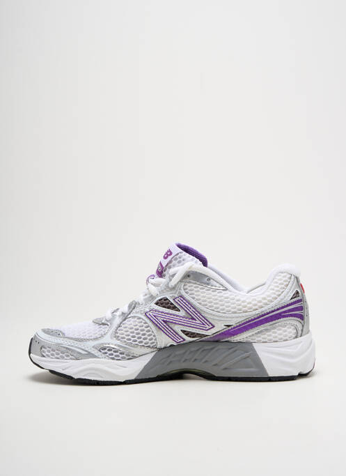 Baskets argent NEW BALANCE pour femme