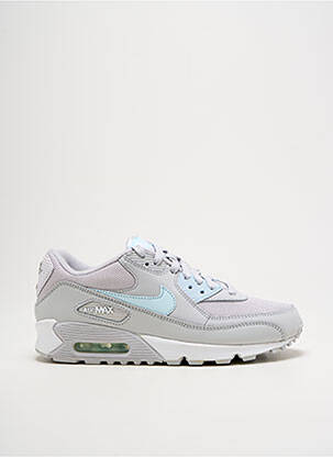Baskets bout rond talon de 4 à 6cm gris NIKE femme