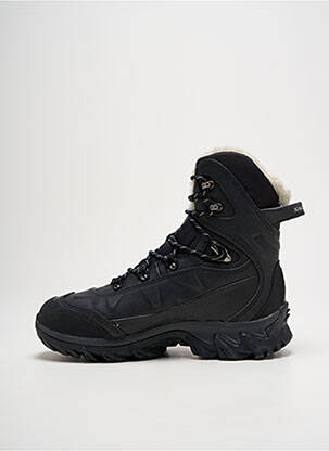 Baskets bout rond talon de 4 à 6cm noir SALOMON femme