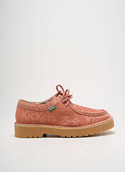 Derbies rose KICKERS pour femme seconde vue