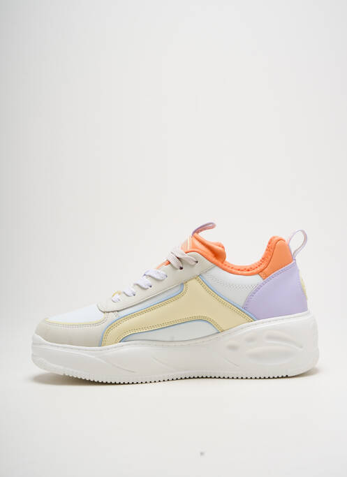 Baskets blanc BUFFALO pour femme