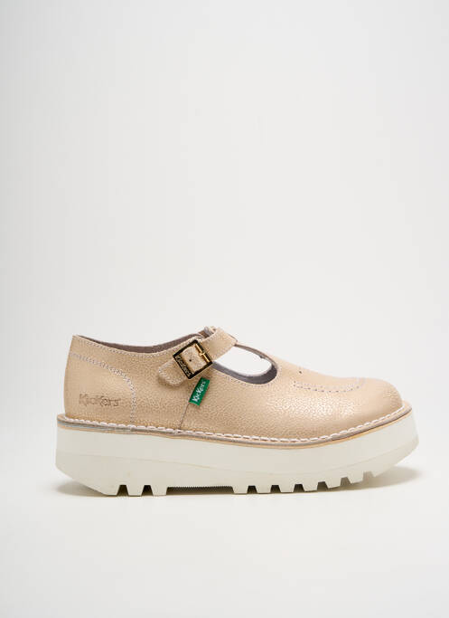 Derbies beige KICKERS pour femme
