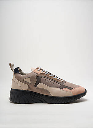 Baskets bout rond bout rond beige FILLING PIECES homme