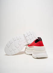 Baskets rouge ALEXANDER MCQUEEN pour femme seconde vue