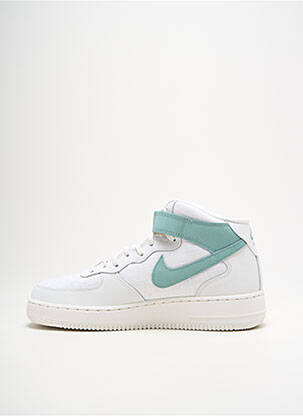 Baskets bout rond talon de 4 à 6cm blanc NIKE femme