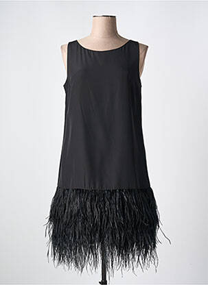 Robe courte sans manche sans manche noir SINEQUANONE femme