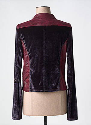 Veste casual coupe cintrée violet SMASH WEAR femme