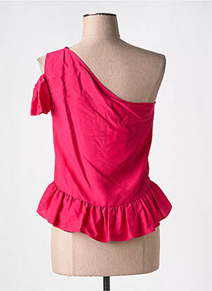 Top manches courtes manches courtes rose TEMPERATURA femme